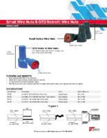 Datasheet – Small Splice & GTO Retrofit Wire Nuts