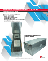 Datasheet – Transformer Box Enclosure (Wet Location) #86190