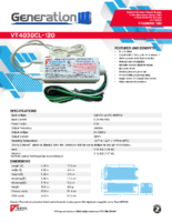 Datasheet – VT4030CL-120