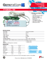 Datasheet – VT4060CL-120