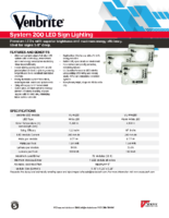Datasheet – Venbrite System 200 LED Sign Lighting